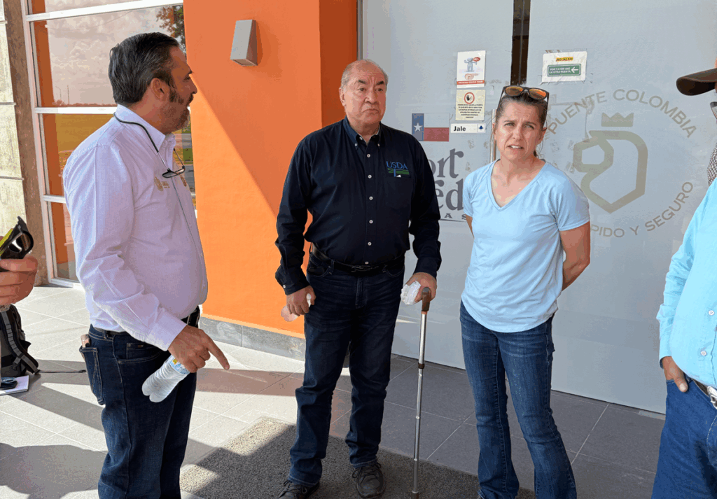 Visitan autoridades norteamericanas Estación Cuarentenaria en Anáhuac; podría integrar el primer bloque de reapertura para exportación de ganado en pie